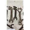 Image 4 : Antique Cast Iron and Steel Implement Wrenches, One Marked Made in Canada