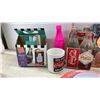 Image 3 : Coca-Cola Collectibles: Handmade Can Camera, Bottles, Mugs, Plates, and Bowls