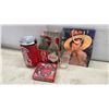 Image 6 : Coca-Cola Collectibles: Handmade Can Camera, Bottles, Mugs, Plates, and Bowls