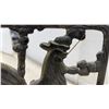 Image 3 : Cast Iron Rooster Cookbook Stand, Stoneware Crock, Iron Finial, and Door Knob