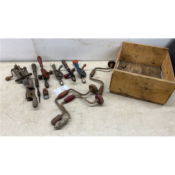 Stanley Handyman Vintage Hand Drills and Planes