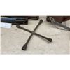 Image 4 : Mine-AT Mk-V 1942 Metal Box, 2 Hand Pumps, Cross Wrench, and Hand Winch