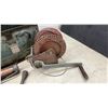 Image 5 : Mine-AT Mk-V 1942 Metal Box, 2 Hand Pumps, Cross Wrench, and Hand Winch