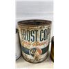 Image 5 : Vintage Oil and Grease Cans, Esso Outboard Oil Bottle, Frost Cop Anti-Freeze Can
