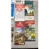 Image 2 : Vintage Gas Station Road Maps: Texaco, Conoco, Gulf, Esso, Fina, and Independent