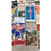 Image 4 : Vintage Gas Station Road Maps: Texaco, Conoco, Gulf, Esso, Fina, and Independent