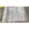 Image 8 : Vintage Gas Station Road Maps: Texaco, Conoco, Gulf, Esso, Fina, and Independent
