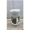 Image 5 : Anchor Hocking Chip and Dip Set, Proctor Silex Coffee Maker, and Marbles