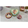 Image 4 : Coca-Cola Tins, Red Rose Tea Tins, Fig Newton Tin, and Christmas Wrapping Paper