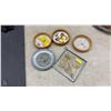 Image 3 : Commemorative J.P. Jones and U.S. Grant Copper and Brass Plates, Sun Catchers, and More