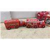 Image 2 : Coca-Cola Collectibles: Truck Tins, Lunchbox Tins, and Tall Tin
