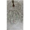 Image 5 : Mid-Century Modern Bowl and Iridescent Glass and Crystal Serving Tray