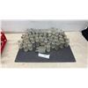 Image 1 : Antique Glass 2-Ounce Bottles, Various Shapes and Sizes