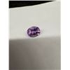 Image 6 : Three True Gemstones: 4.93 Carat Round Natural Green Tourmaline, 2.79 ct VVS Oval Matt Purple