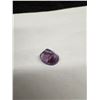 Image 9 : Three True Gemstones: 4.93 Carat Round Natural Green Tourmaline, 2.79 ct VVS Oval Matt Purple