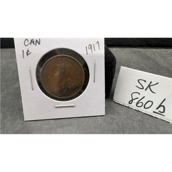 1917 Canadian Large Penny