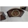 Image 2 : Pair of Vintage Mantel Clocks: Metamec and Art Deco Waterfall Style (No Lens)
