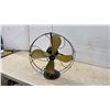 Image 7 : Vintage Fitzgerald MfgCo. Star-Rite 110V-AC 60CY .86AMP Style SD Fan,20” Tall
