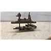 Image 3 : Lot of Antique Woodworking Tools: Stanley No. 45 and 78 Combination/ Router Plane, Steel Vise and