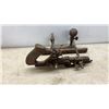 Image 4 : Lot of Antique Woodworking Tools: Stanley No. 45 and 78 Combination/ Router Plane, Steel Vise and