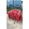 Image 1 : Pallet Lot of Red Plastic Elevator Buckets - Great Planters/Feeders/Shop Organizing, 50 Pieces