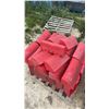 Image 2 : Pallet Lot of Red Plastic Elevator Buckets - Great Planters/Feeders/Shop Organizing, 50 Pieces