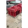 Image 3 : Pallet Lot of Red Plastic Elevator Buckets - Great Planters/Feeders/Shop Organizing, 50 Pieces