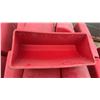 Image 5 : Pallet Lot of Red Plastic Elevator Buckets - Great Planters/Feeders/Shop Organizing, 50 Pieces