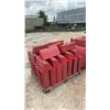 Image 1 : Pallet Lot of Red Plastic Elevator Buckets - Great Planters/Feeders/Shop Organizing, 50 Pieces