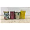 Image 3 : Vintage Oil and Antifreeze Cans: Quaker State Super Blend 10W-30, Essolube HD, Quaker State SDA