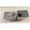 Image 6 : Tidex and Gulf Motor Oil Cans, 1 Imperial Gallon Each