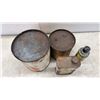 Image 4 : Vintage Co-Op Grease Tins, Kleen-Flo Liquid Cleaner, and WD-40 Spray Can