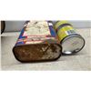 Image 6 : Vintage Co-Op Grease Tins, Kleen-Flo Liquid Cleaner, and WD-40 Spray Can