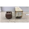 Image 2 : Vintage Pressed Steel Toy Truck and Nylint Trailer, Missing Parts