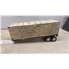 Image 5 : Vintage Pressed Steel Toy Truck and Nylint Trailer, Missing Parts