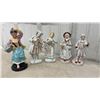 Image 3 : 11 Porcelain Figurines Small