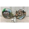 Image 8 : 12 Porcelain Figurines, 2 Light Up