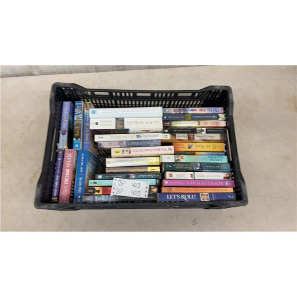 1 box of books