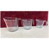 Image 6 : Fire-King Measuring Cups, Pyrex Casserole, Frypan, Heart Cake Pan, and Bowl