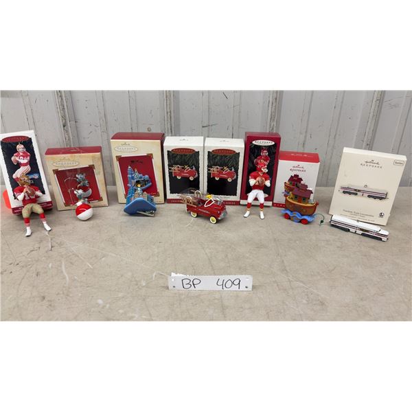 8 Hallmark Keepsake Ornament In Boxes
