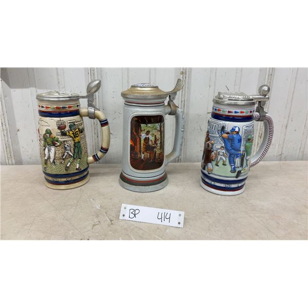 3 Avon Stein, Baseball, Football and Blacksmith