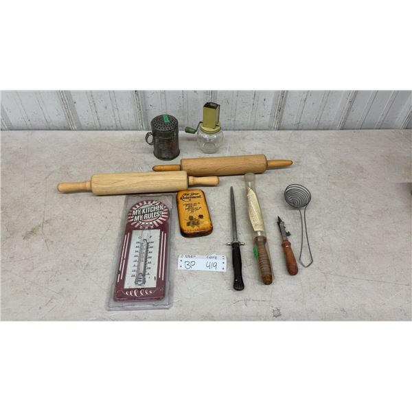 Lot of Kitchen Things, Some Very Old
