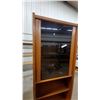 Image 3 : Mid-Century Modern Danish Teak Display Cabinet with Tinted Glass Door and Three Drawers