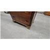 Image 8 : Vintage Art Deco Waterfall Five-Drawer Chest with Amber Bakelite Pulls