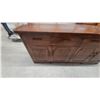 Image 4 : French Provincial Style Dark Wood Sideboard Buffet With Three Drawers and Three Double Cabinet Door