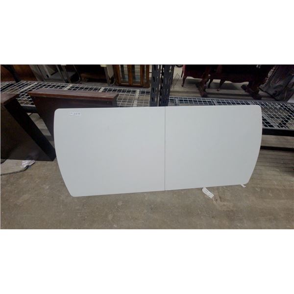 Lifetime 4-Foot Fold-in-Half Adjustable Height Table, Model 80437B 72 "×30"