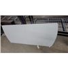 Image 3 : Lifetime 4-Foot Fold-in-Half Adjustable Height Table, Model 80437B 72 "×30"