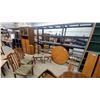 Image 1 : Round Wooden Extendable Dining Table with Turned Legs 30"hgt. And 42"diameter and Two Extension