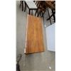 Image 3 : Traditional Wooden Drop-Leaf Console Server Table With Three Drawers and Turned Legs 18"×28"×48"