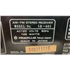Image 3 : Hitachi AM-FM Stereo Receiver SR-603, 1970s, 120V, 60Hz, 145 Watts, and Power Cord